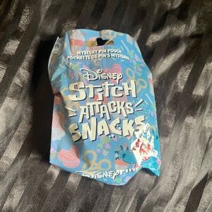 Disney Stitch Attacks Snacks Mystery Pin Pouch 3 count